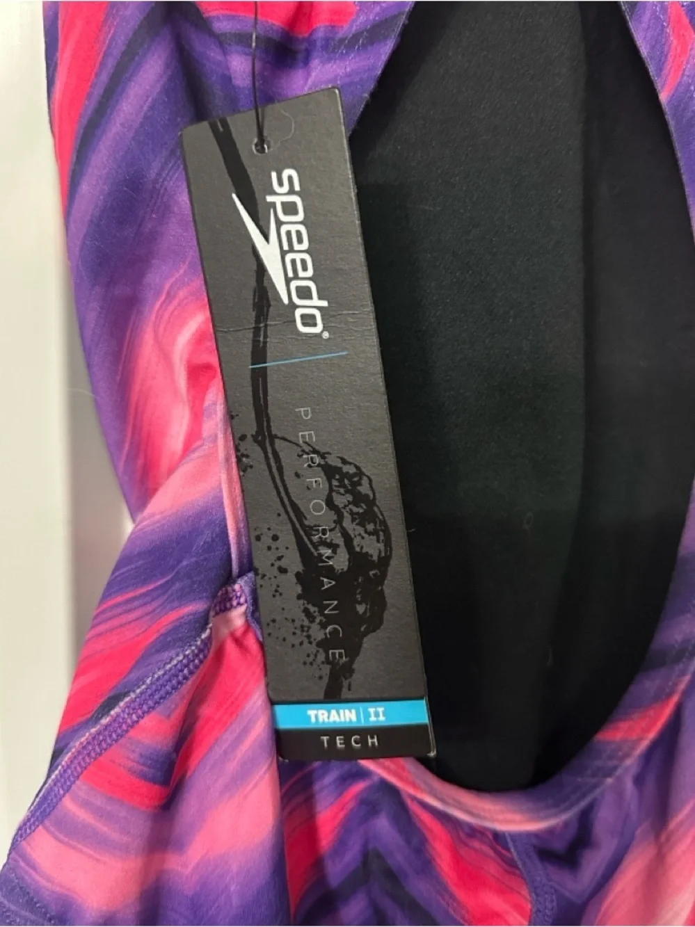 Speedo Train Tech One Piece Swimsuit Women Sporty Minimalist Athletic Swimwear